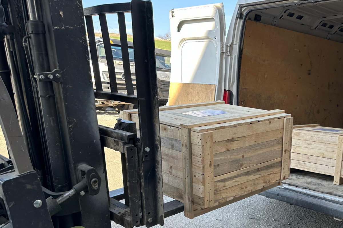 Spare Parts Shipment to Jordan Completed