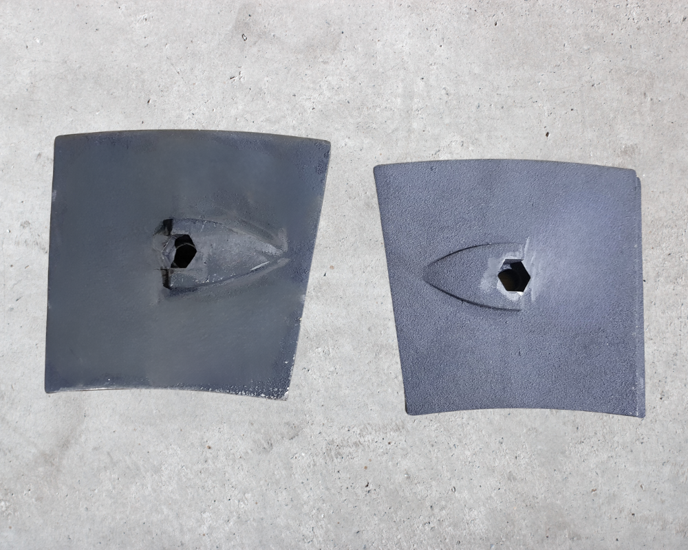 2.0 m3 Single Shaft Mikser Helezonik Paletleri